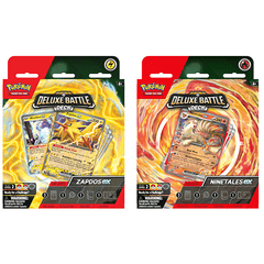 Pokemon Ninetales ex/Zapdos ex Deluxe Battle Decks - Set of Both